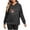 Black, variant on Cmfcve Women's Ugly Christmas Hoodies Loose Fit Thermal Fleece Lined Pullover Printed Top Long Sleeve Sport Casual Hooded Sweatshirt