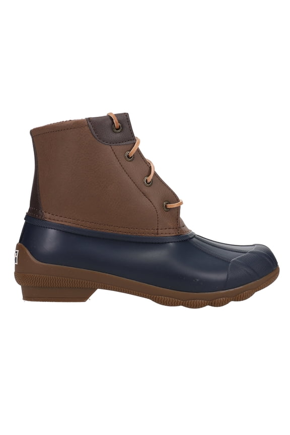 Womens Syren Gulf Round Toe Zippered Duck  Ankle Boots