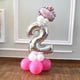 thumbnail image 4 of 32 "número De De Helio Dígitos Globo De Papel De Aluminio Decoración De Cumpleaños Del Bebé Número 2 Colcomx Conjunto de globos de números, 4 of 8