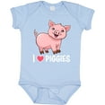 thumbnail image 3 of Inktastic I Love Piggies- cute pig Boys or Girls Baby Bodysuit, 3 of 5