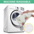 thumbnail image 6 of Pioneer Flower Floral Print Pattern Square Tablecloth, Waterproof Wipeable Spillproof Washable Table Cover for Home Kitchen Party Decor, 60"x60", 6 of 6