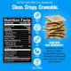 thumbnail image 3 of Snack Thins, Cheese-less Flavor, Vegan, Gluten Free and Dairy Free (Pack of 2), 3 of 5