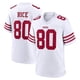 thumbnail image 1 of Camiseta De Rugby Bordada 49Ers #80 Rice Summer Style Rugby White Sportswear-S, 1 of 2