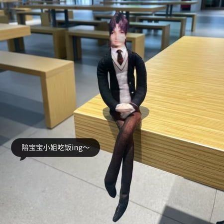 28cm Love And Deep Space Rafayel Xavier Zayne Sylus Full-Body Doll With Frame And Movable Long Strip Game Peripherals Fans Gift