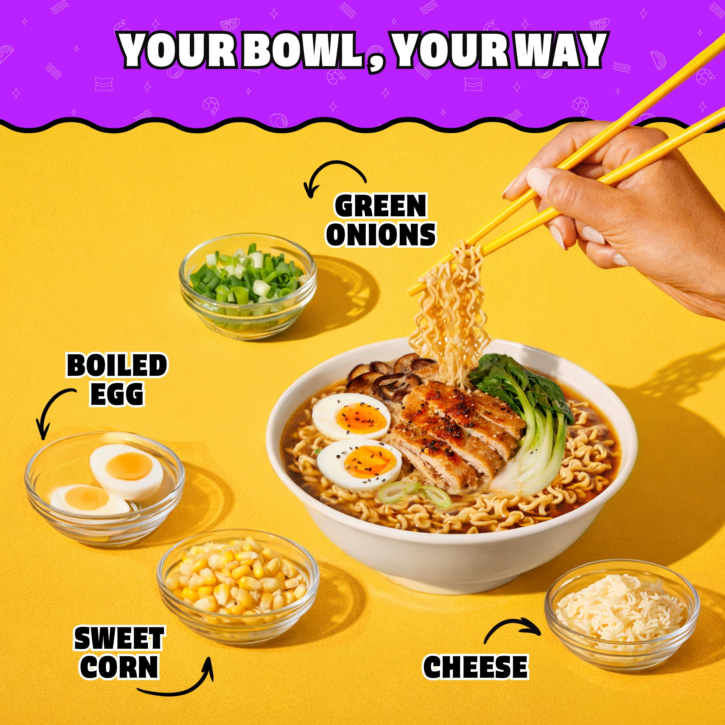 Maruchan Ramen Noodle Soup, Creamy Chicken Flavor Instant Noodles, 3 oz