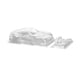thumbnail image 4 of Carcasa transparente para coche RC sin pintar, accesorio de repuesto para coche RC a escala 1/10, 4 of 9