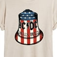 thumbnail image 3 of ACDC - Hells Bells Americana - Women's Oversized T-Shirt, 3 of 5