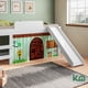 thumbnail image 5 of Cama Individual Resbaladilla Tobogán Mini Loft KingsHouse blanco Matrimonial, 5 of 7