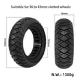 thumbnail image 5 of 10Inch 10X3/255X80(80/65-6) Off-Road Tubeless Solid Tire, 5 of 5
