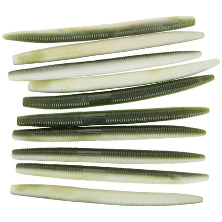 Gary Yamamoto Custom Baits 5 Senko Worm Watermelon/Cream 10 Count