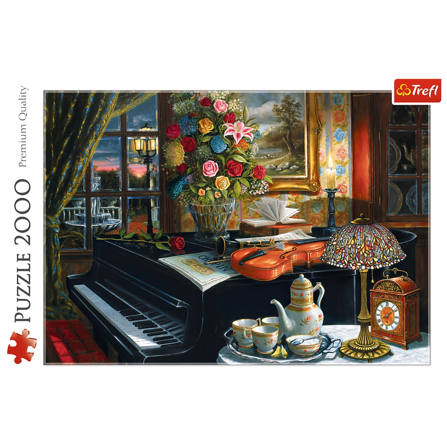 Trefl 2000 Piece Jigsaw Puzzle, Sounds of Music, Piano