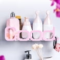 thumbnail image 4 of Support Mural pour Shampooing de Salle de Bain Étagère Ventouse de Toilette Support de Rangement pour Articles Divers, 4 of 7