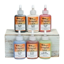 Mayco Designer Liner, Assorted Colors, 1-1/4 Ounces, Set of 6