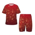 thumbnail image 1 of Balery Merry Christmas Conjunto de Pijama Infantil de Manga Corta con Estampado – Ropa de Dormir de Algodón Suave-X-Large, 1 of 6
