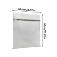 thumbnail image 2 of Large Heavy Duty Laundry Bag With Handles Reusable Mesh Travel Storage Organizer Wash Pouch For College Dorm, 2 of 6