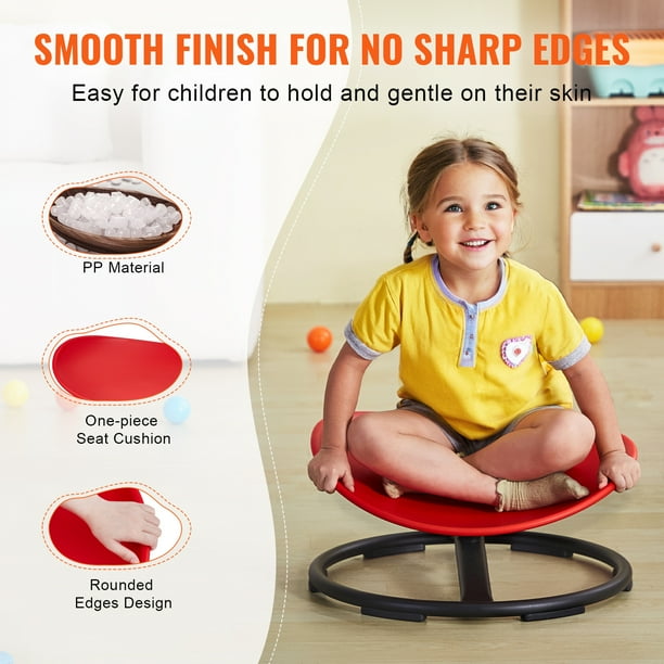 Limorve Chaise Pivotante pour Enfants, Chaise Sensorielle à Rotation avec Design Carrousel, Améliore la Coordination du Corps pour les Enfants Autistes Limorve Chaise Pivotante pour Enfants, Chaise Sensorielle à Rotation avec Design Carrousel, Améliore la Coordination du Corps pour les Enfants Autistes