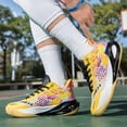 thumbnail image 3 of Bolognifi 2026 Fashion Casual Running Outdoor Sneakers Men's Shoes Training Sports Basketball - YELLOW_7, 3 of 6