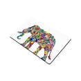 thumbnail image 2 of CADecor Abstract Elephant Non-Slip Machine Washable Bathroom Indoor/Outdoor Doormat 23.6x15.7 inches, 2 of 3