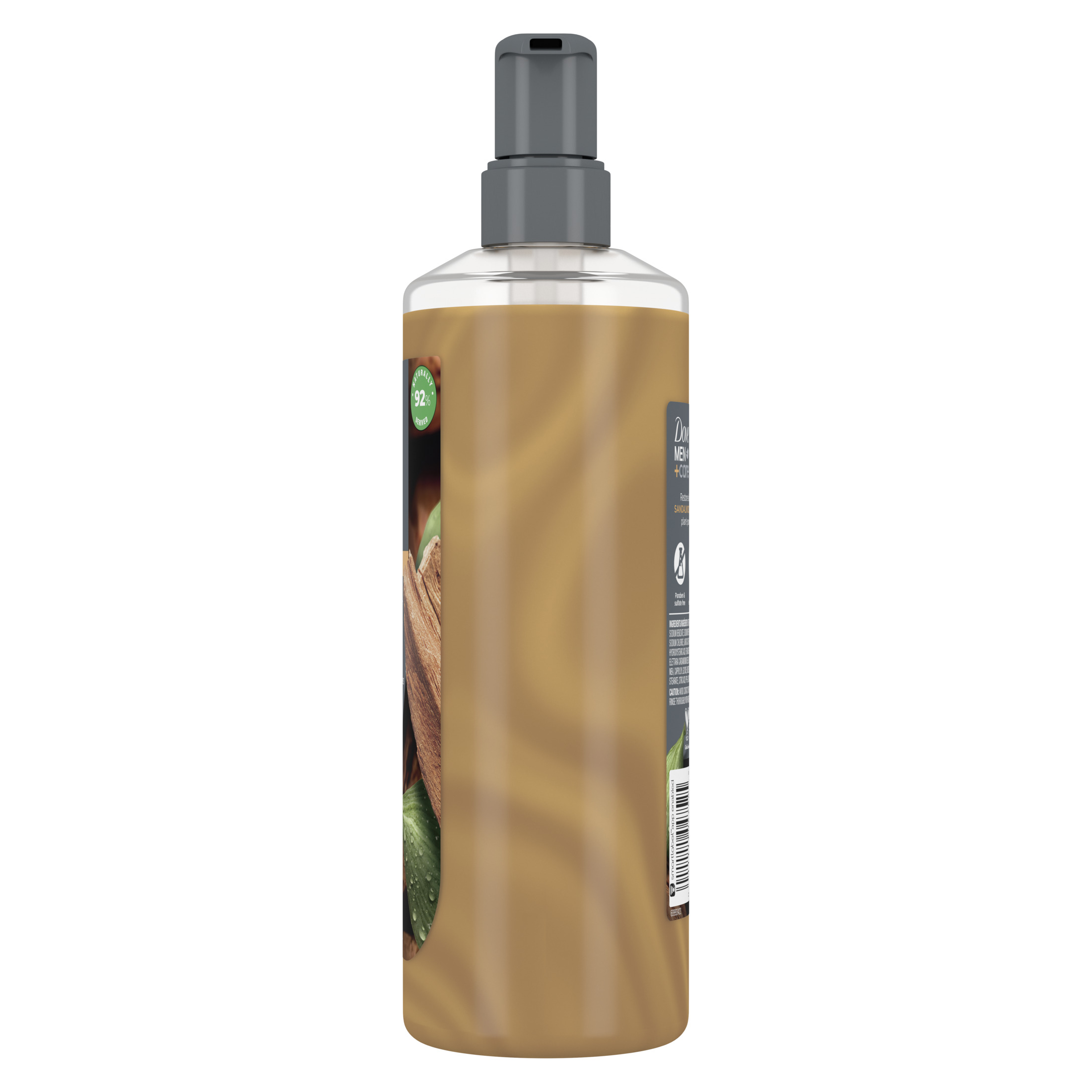 Dove Men+Care Plant-Based Body Wash Sandalwood + Cardamom Oil, 26 oz - image 5 of 7