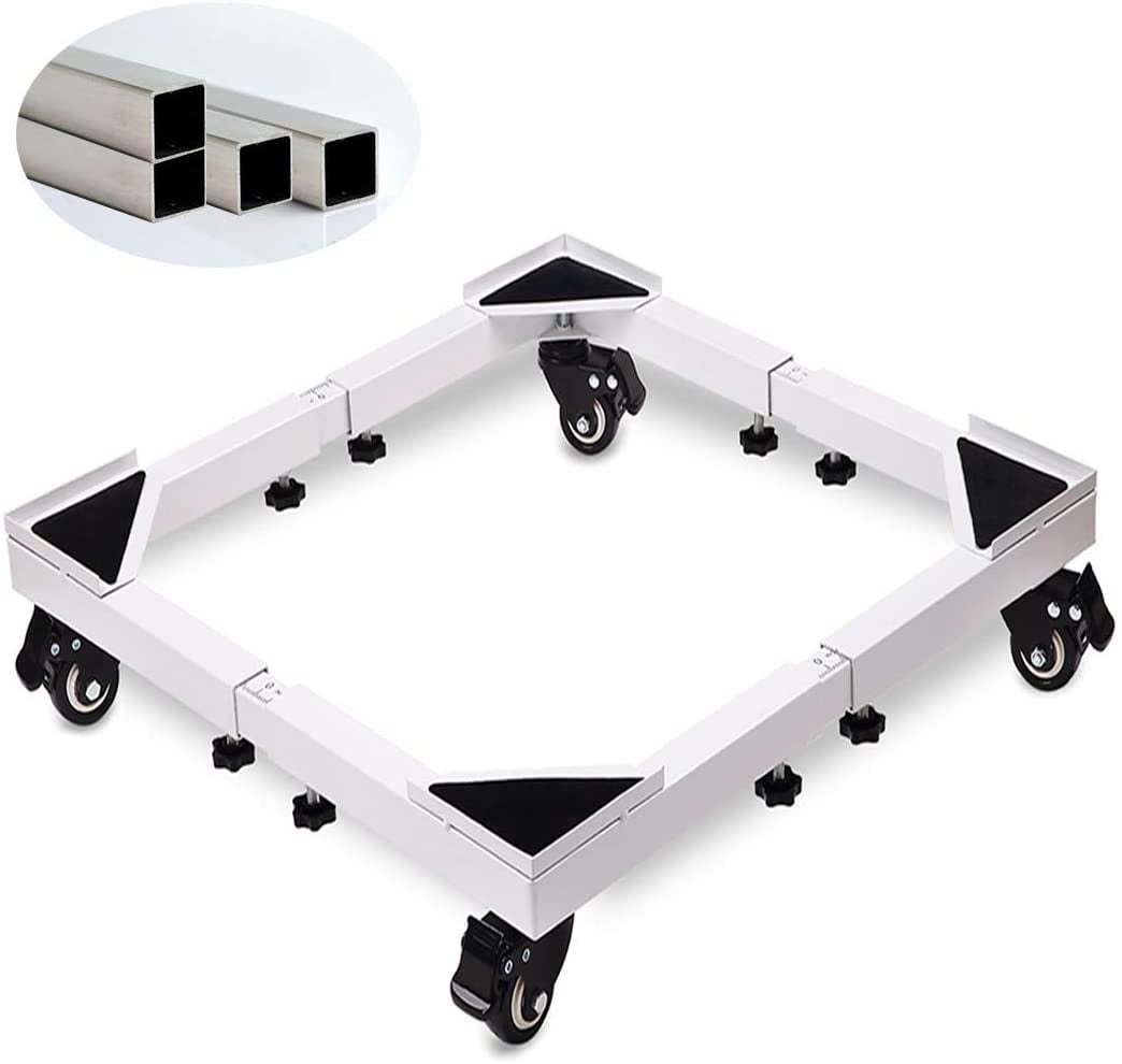 Universal Functional Adjustable Movable Washer Dryer Dolly with 4