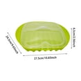 thumbnail image 3 of Microwave Splatter Cover Tray With Lid Grease Proof Plate For Cooking And Easy Cleaning, 3 of 5