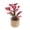 C, variant on OIUR Artificial Potted Plants Refrigerator Magnet Home Office Kitchen Locker Fridge 3D Miniature Cork Pot Fake Flower Magnetic Decoration Ornament