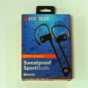 EcoXGear BW50 Wireless Sweatproof Headphones - Black
