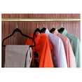 thumbnail image 7 of Drevy Premium Non Slip Velvet Hangers - Heavy Duty - Coat Suit Hangers (Black, 150), 7 of 7