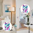 thumbnail image 4 of Yayeee Duplex Wall Plate 1-Gang 4.5"x2.7" Home Receptacle Light Switch Decorative Outlet Cover, Abstract Drawing, 4 of 7