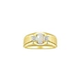 thumbnail image 1 of RYLOS Men's Rings Yellow Gold Plated Silver Classic 7X5MM Oval Gemstone & Diamond Ring Opal October Birthstone Rings For Men, Silver Rings, Size 12, 1 of 7