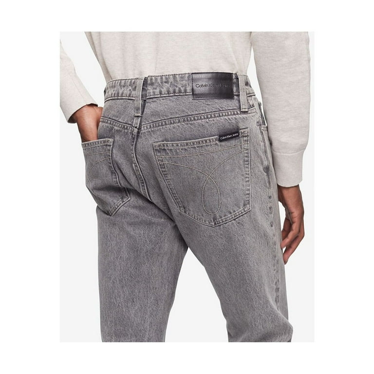 Calvin klein men's slim straight jeans online