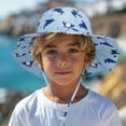 thumbnail image 2 of Wangmeiwg Kids Sun Hat Adjustable Fisherman Cap For Boys Girls Outdoor Party Summer Beach Playground Lightweight Breathable Boys Age 5, 2 of 5