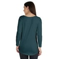 thumbnail image 4 of Inkmeso Womens Basic U-neck T-shirt Full Sleeve Summer Long Tee Workout Top, 4 of 7