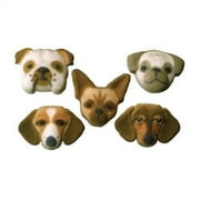 2pcs Secret Life Of Pets Dog Puppy Sugar Decorations Cupcake Cake Cookies Birthday Favors Party 12 Count