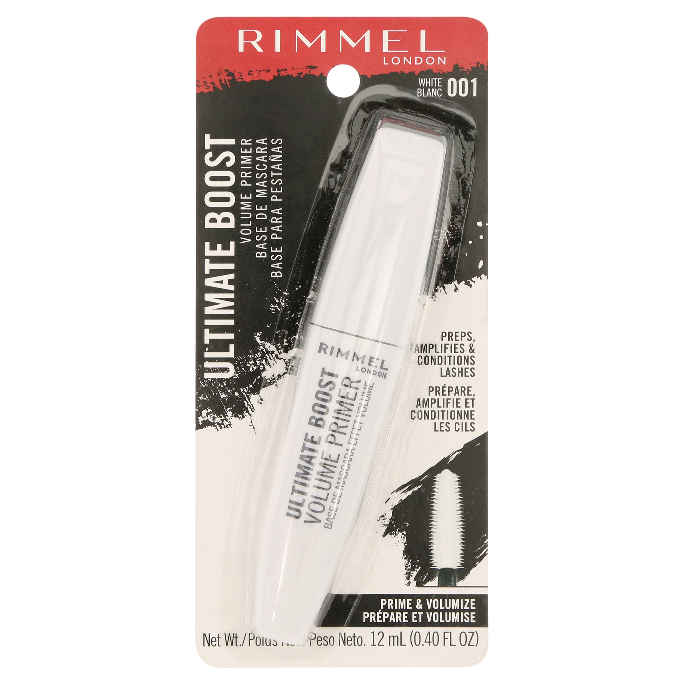 Rimmel Ultimate Boost Volume Primer, 001 White, 0.18 oz - image 5 of 7