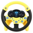 thumbnail image 3 of Baby Toys, Steering Wheel Copilot Toy Simulated Driving Controller  For Learning Educational Toys For 3 And Older Year Old Yellow, 3 of 8