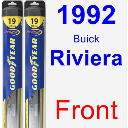 - 1992 Buick Riviera Wiper Blade Set/Kit (Front) (2 Blades) - Hybrid