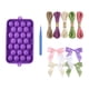 thumbnail image 2 of Kit completo para hacer jabón de uva, hecho a mano, con resina y decoración del hogar. Violeta, 2 of 8