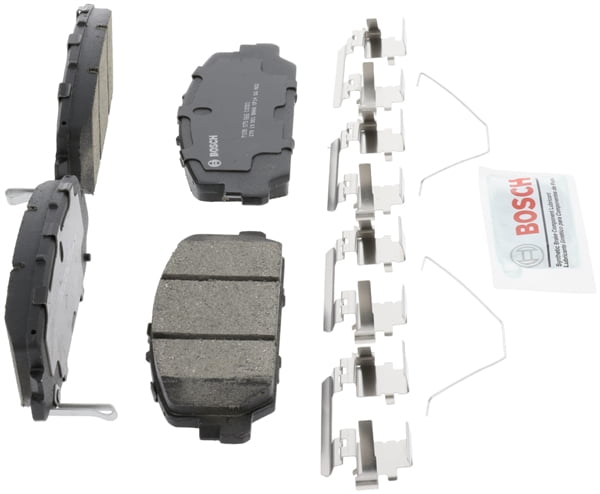 Bosch BC1625 QuietCast Premium Ceramic Disc Brake Pad Set For Acura: 2013-2017 RDX, 2014-2017 RLX; Front