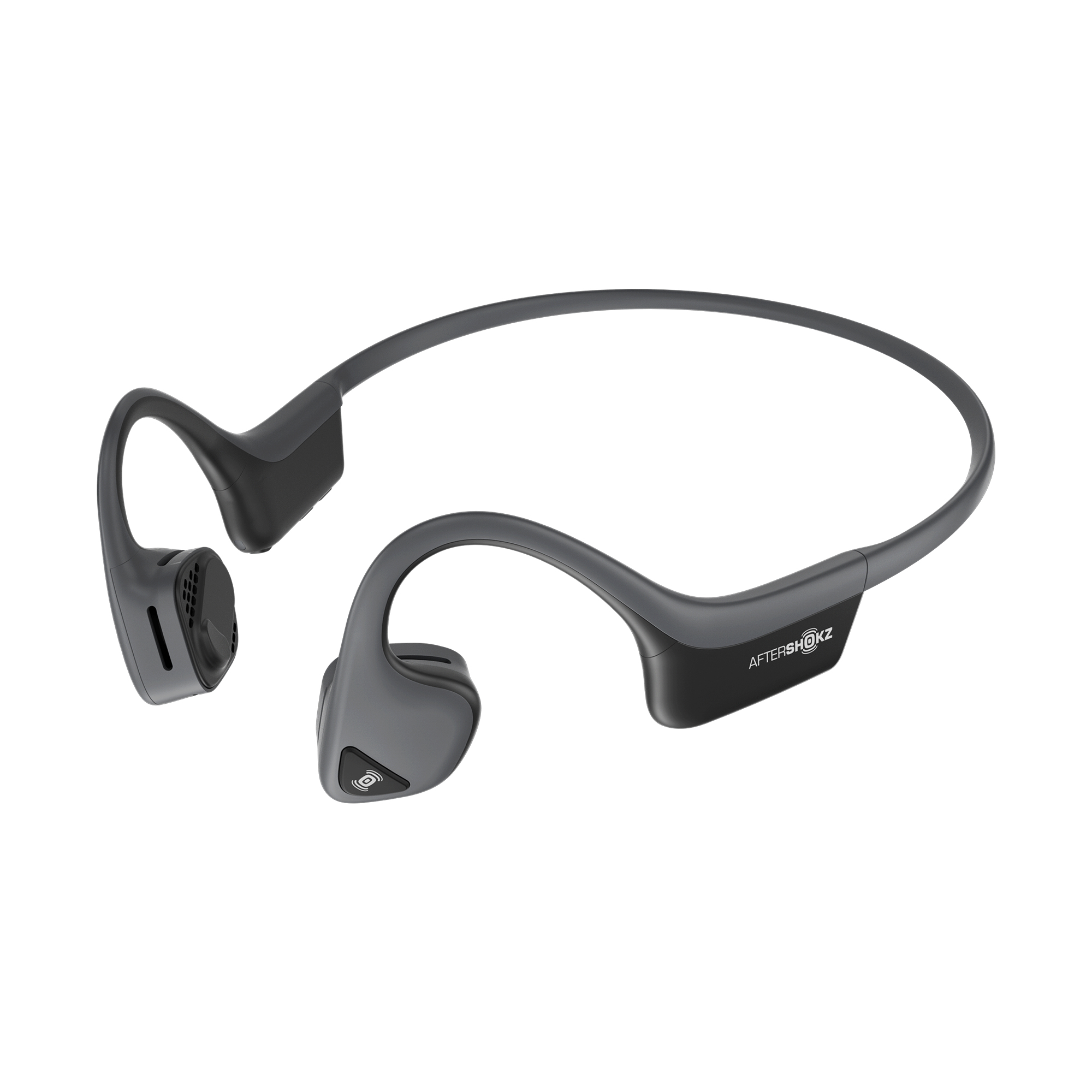 AfterShokz Bluetooth Behind-the-Neck, On-Ear Headphones, Slate Grey, 855121007311 - image 2 of 4