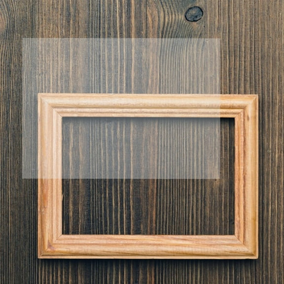 HOOWIFFY Clear Plastic Sheet Flat Sheet 10Pack