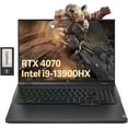 thumbnail image 1 of Lenovo Legion Pro 5i Portable de Jeu 16 Pouces WQXGA 240Hz, Intel i9-13900HX, 64 Go DDR5, 2 To SSD, NVIDIA GeForce RTX 4070 8 Go, Clavier Rétroéclairé RVB, Caméra Web, Wi‐Fi 6E, Win 11 Home, Gris, Ensemble d'Extension Hotface 128 Go, 1 of 9