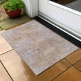 thumbnail image 6 of Addison Rugs Chantille Indoor/Outdoor Transitional Lines Merlot Washable Rectangle Rug, 1'8" x 2'6", 6 of 6