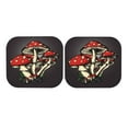 thumbnail image 7 of Balery 2 Piece Red Mushrooms Car Windshield Sun Shade|Foldable Front Windshield Shade for Car Front Window for Most Sedans SUV Truck-Medium, 7 of 7