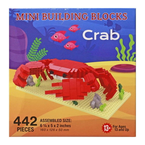 Impact Mini Building Block Crab 3D Puzzle