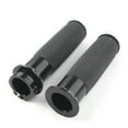 thumbnail image 2 of NS 1" 25mm Handle Bar Hand grips for Harley Touring Sportster XL883 XL1200, VRSC 02-17, XL 96-later, XR 08-13, Dyna 96-17, Black, 2 of 5