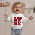 thumbnail image 4 of BemeyourBBs Toddler Baby Boys Girls Valentines Day Sweater Outfit Fall Winter Spring Clothes Long Sleeve Crew Neck Knit Pullover Tops, 4 of 9