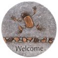 thumbnail image 1 of Roman 11-inch Frog Stepping Stone, 1 of 1