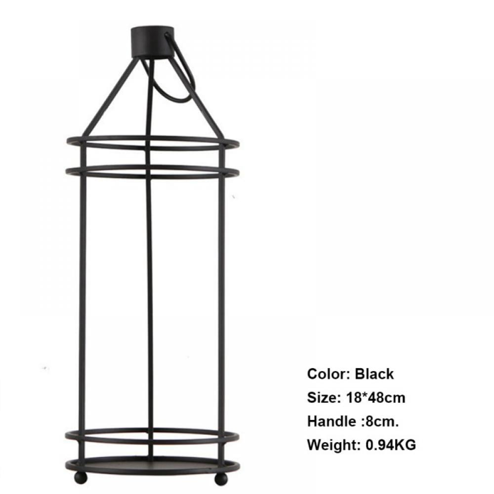 Metal Wall Candle Holders, 18.9" Wall Sconces with Flameless Candle