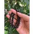thumbnail image 4 of K-KED 8mm Shungite Beaded Handmade Delicate Jewelry Stress Relief Crystal Stretch Bracelet, 4 of 5